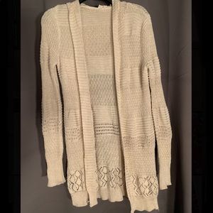 Hooded Long Cardigan- Pink Republic